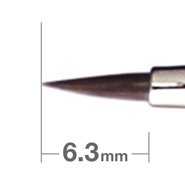 J007HSBkSL Eyeliner Brush Round [HB0534]