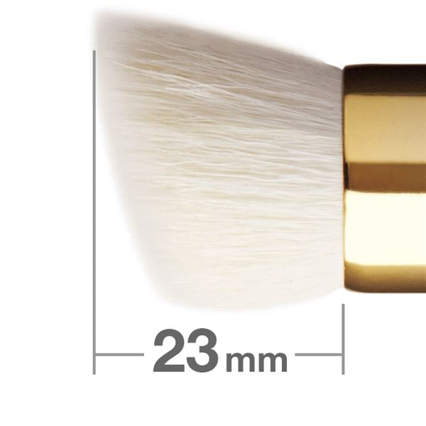 S5555Bk Powder & Liquid Foundation Brush Round & Angled Duo Fiber (2mm) [HB0073]