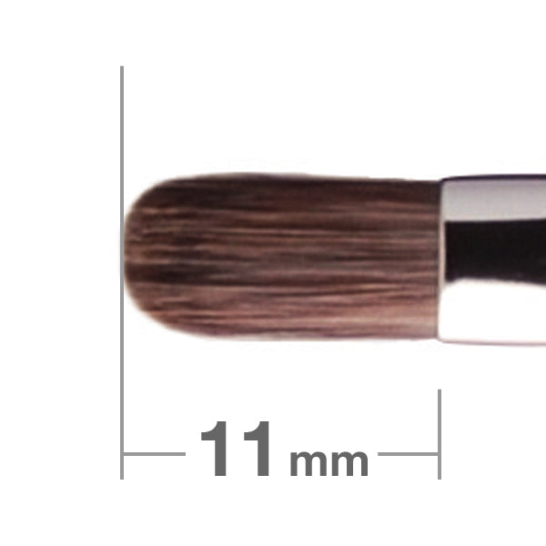 J171BkSL Lip & Concealer Brush Round & Flat [HA0752]