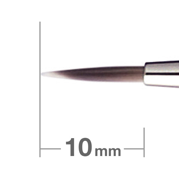J190BkSL Eyeliner Brush Round [HA0764]