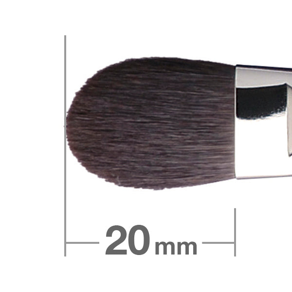 G021NBkSL=B021NBkSL Eyeshadow Brush Round & Flat [HA0233]