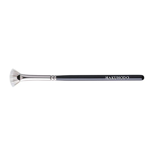 J4006BkSLN Eyelash Fan Brush Duo Fiber [HB0770] Hakuhodo USA