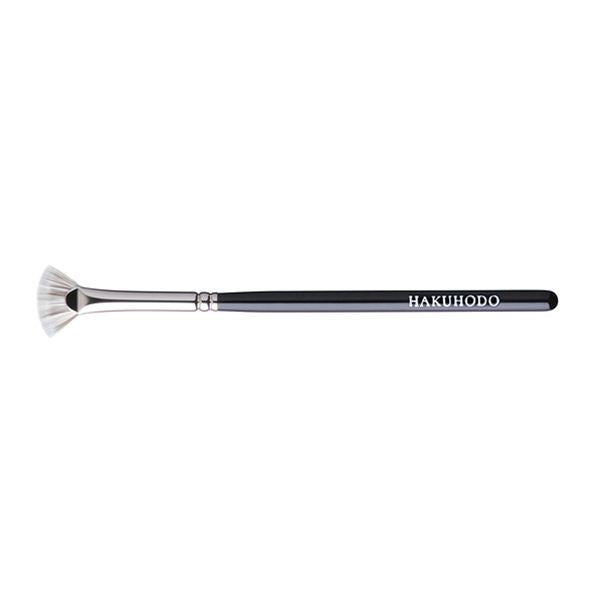 J4006BkSLN Eyelash Fan Brush Duo Fiber [HB0770] Hakuhodo USA